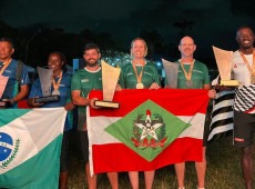 Atletas de São Ludgero conquistaram ouro no Jogos Escolares Brasileiros (Jebs)