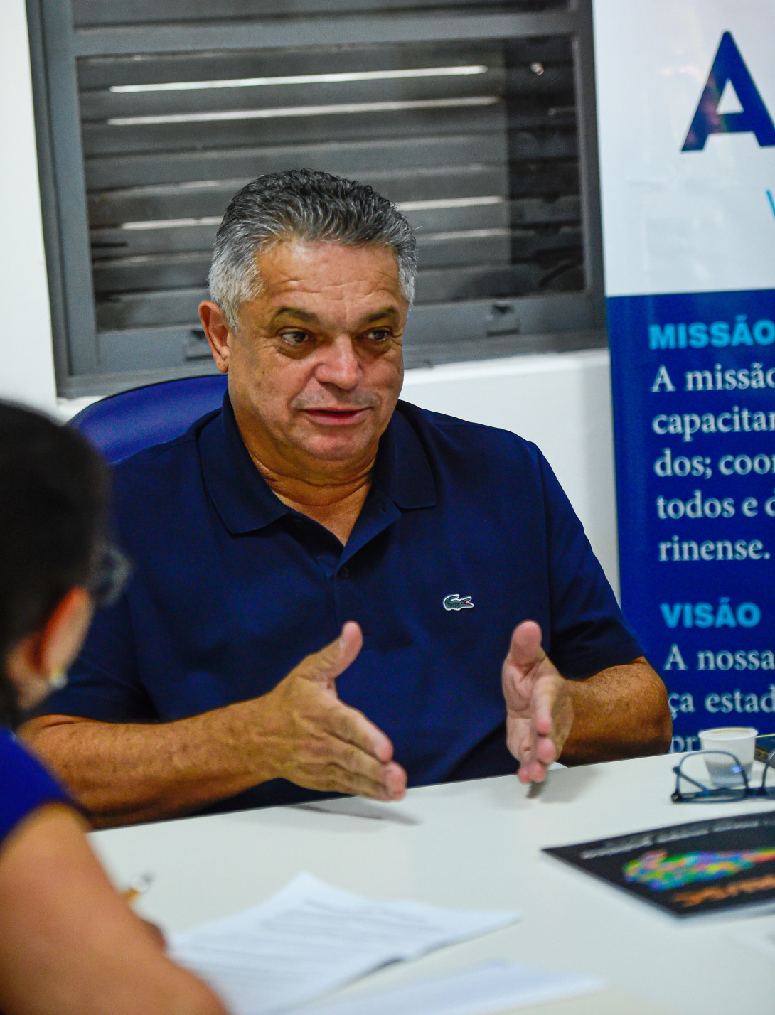 João Rodrigues concedeu entrevista exclusiva para a Rede Catarinense de Notícias